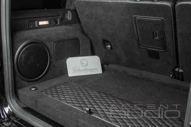 Громкий Sound Quality для Gelandewagen AMG63S !