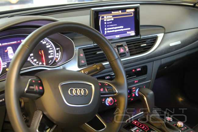 Модернизация аудиосистем в Audi A6 - разные решения одной задачи