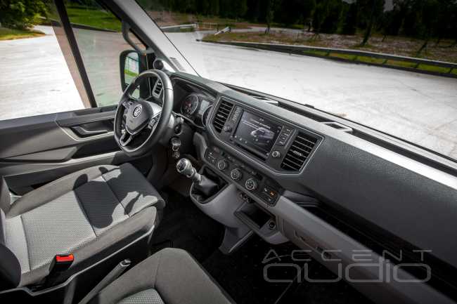 Тяжелая артиллерия: премиальный звук в Volkswagen Crafter