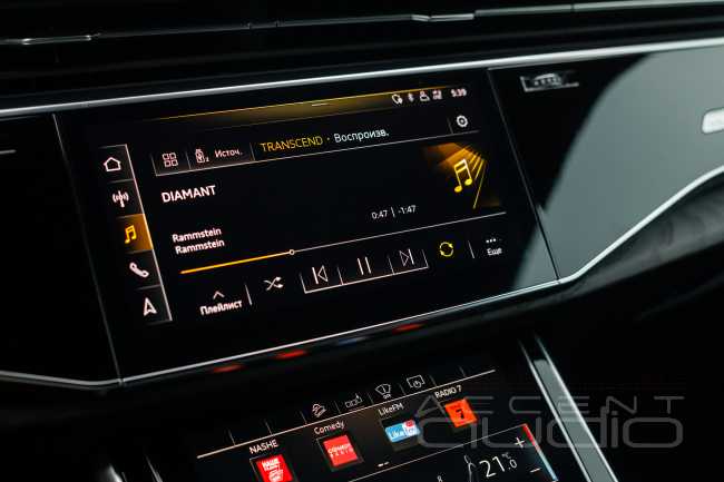 Hi-End аудиосистема для Audi Q8