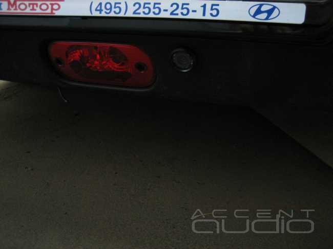 AV-центр камера заднего вида в Hyundai Coupe NEW