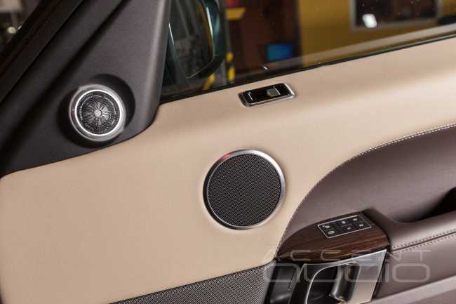Жёлтая роскошь звука Focal KX для нового Range Rover Sport