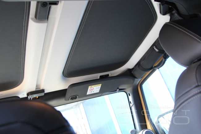 Шумоизоляции крыши и кузова Jeep Wrangler Rubicon