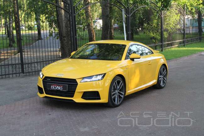 Желтый гром: Модернизация аудиосистемы в новом Audi TT quattro