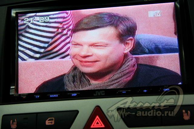 Аудиоинсталляция в Kia Ceed. Мультимедиа на JVC KW-AVX 900.