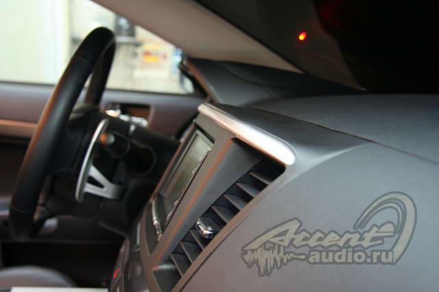 Новая рамка 2-DIN для Lancer X